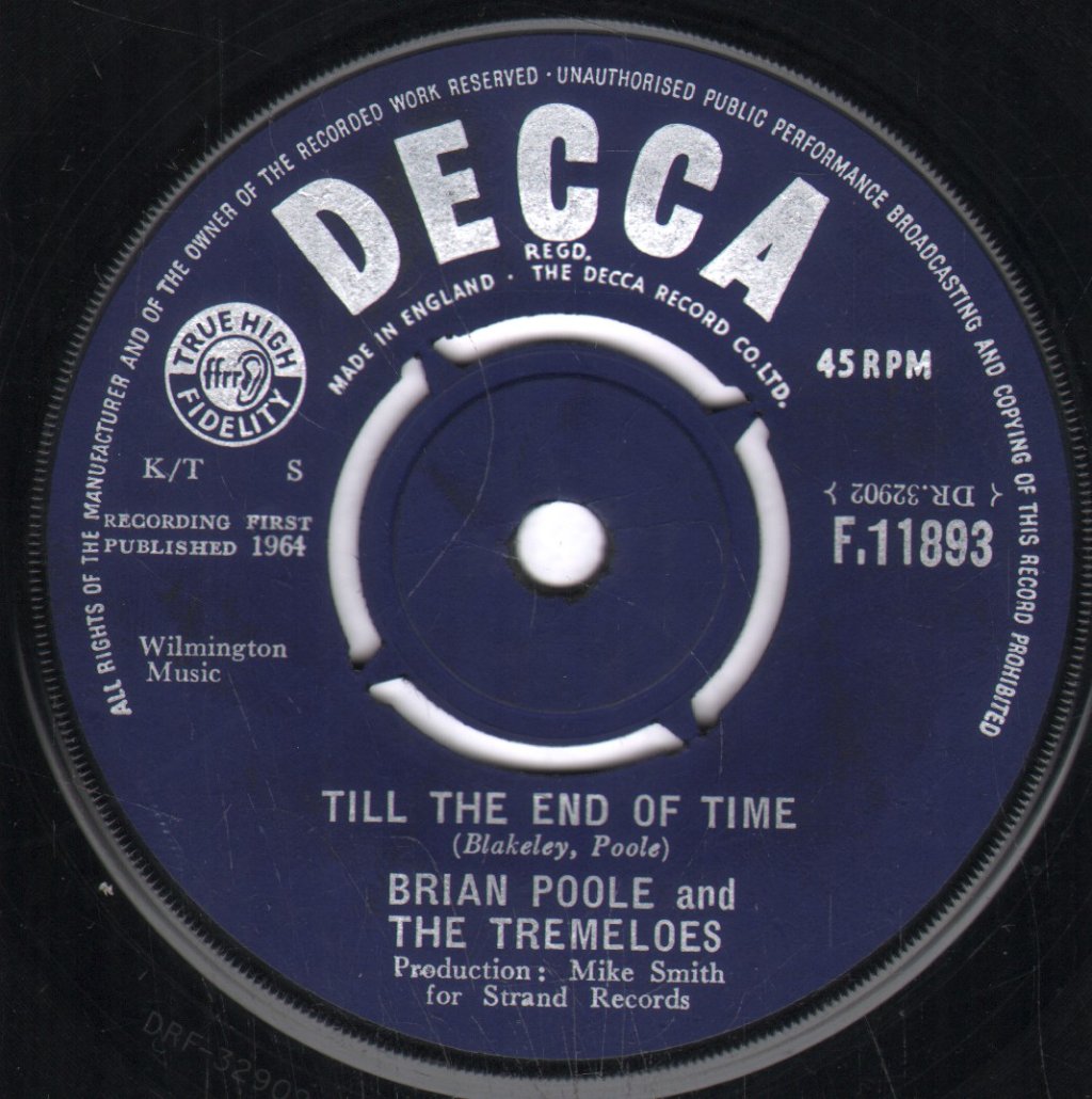 Brian Poole And The Tremeloes - Someone Someone - 7 Inch