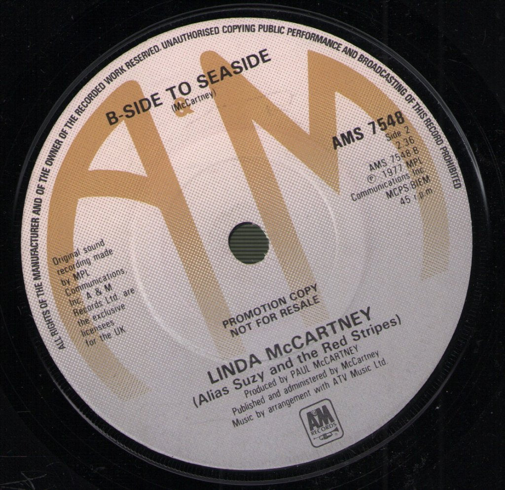Linda Mccartney - Seaside Woman - 7 Inch