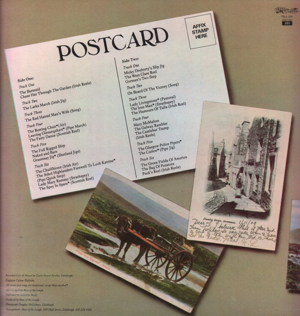 Boys Of The Lough - Wish You Were Here - Lp