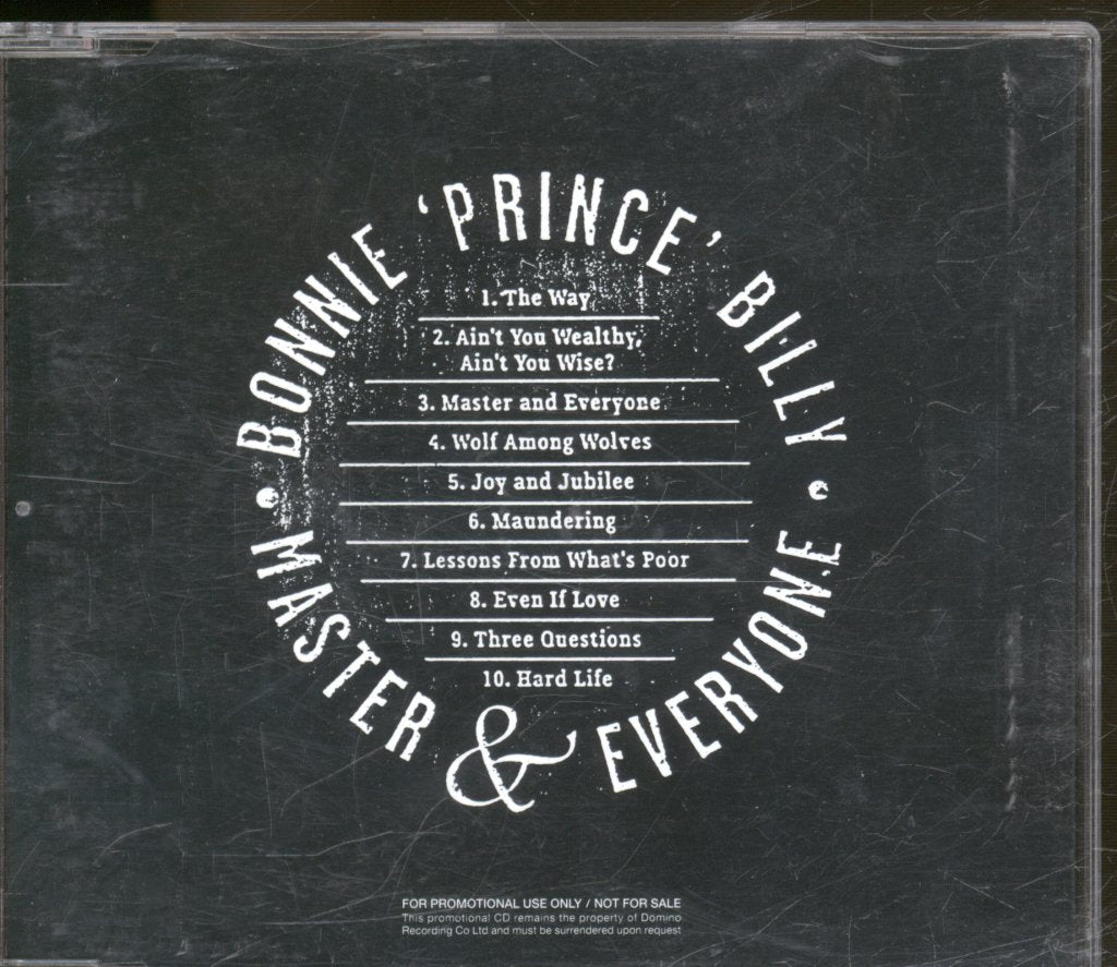 Bonnie Prince Billy - Master And Everyone - Cd