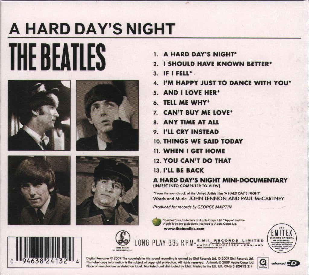 Beatles - A Hard Day's Night - Cd