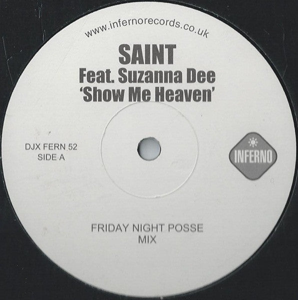 saint feat suzanna dee - Show Me Heaven - 12 Inch