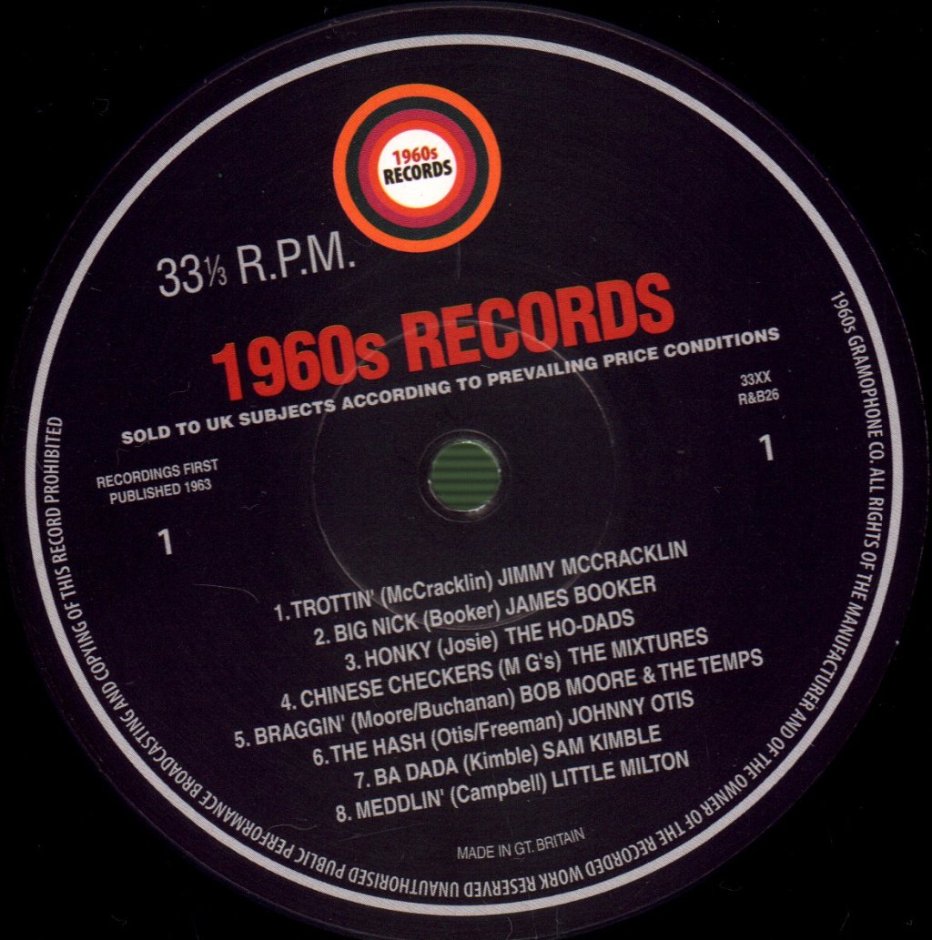 Various Artists - Mighty Instrumentals R&B Style 1963 - Lp