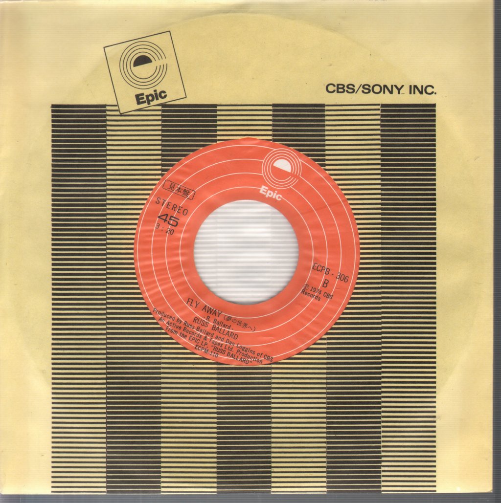 Russ Ballard - She's A Hurricane - 7 Inch