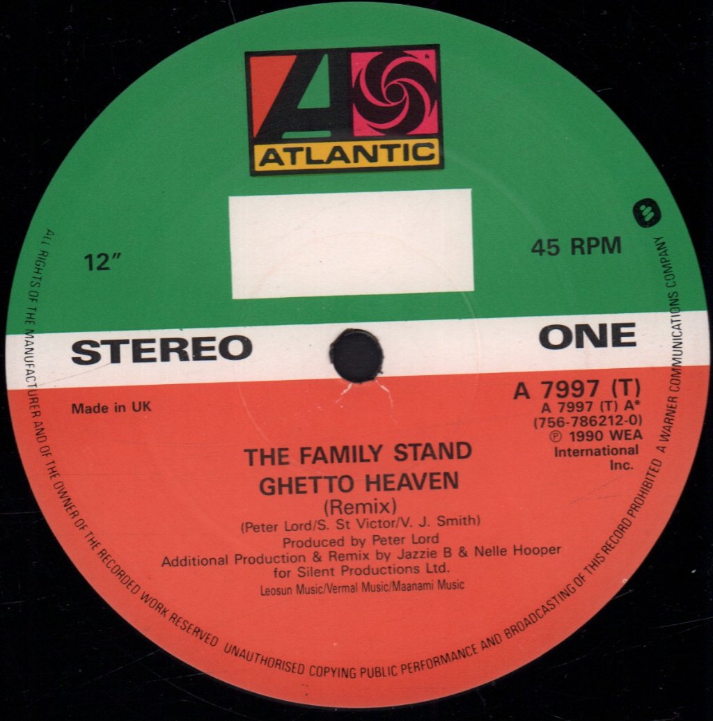 Family Stand - Ghetto Heaven - 12 Inch