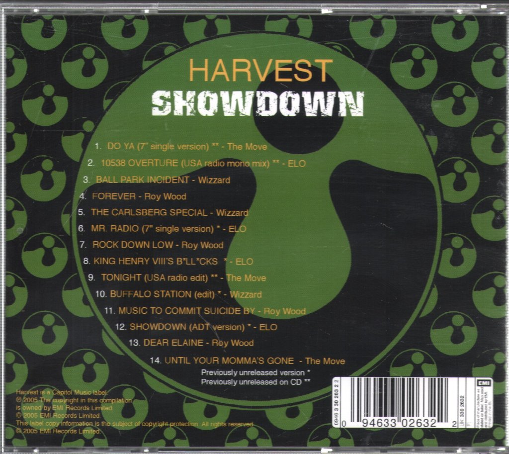 Various Artists - Harvest Showdown - Cd