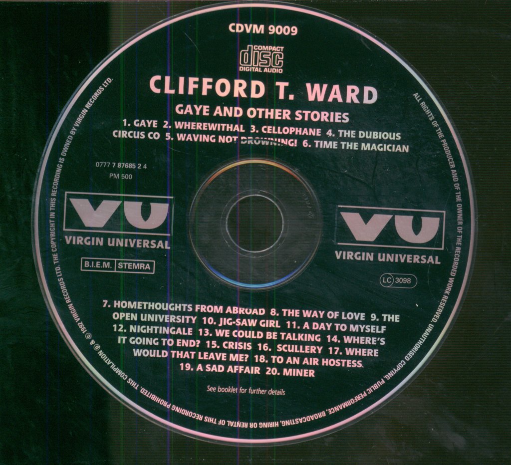 Clifford T. Ward - Gaye And Other Stories - Cd