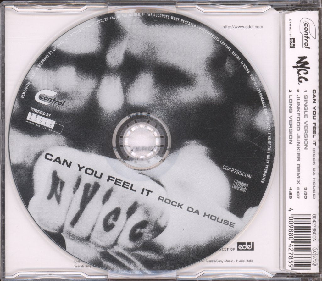N.y.c.c. - Can You Feel It (Rock Da House) - Cd