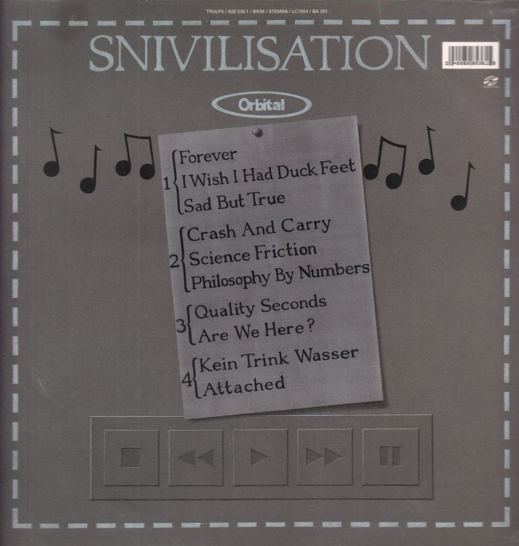 Orbital - Snivilisation - Double Lp