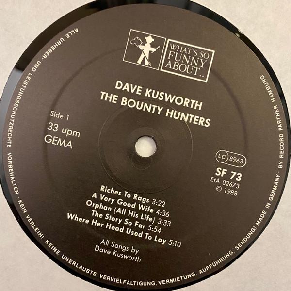 Dave Kusworth - Bounty Hunters - Lp