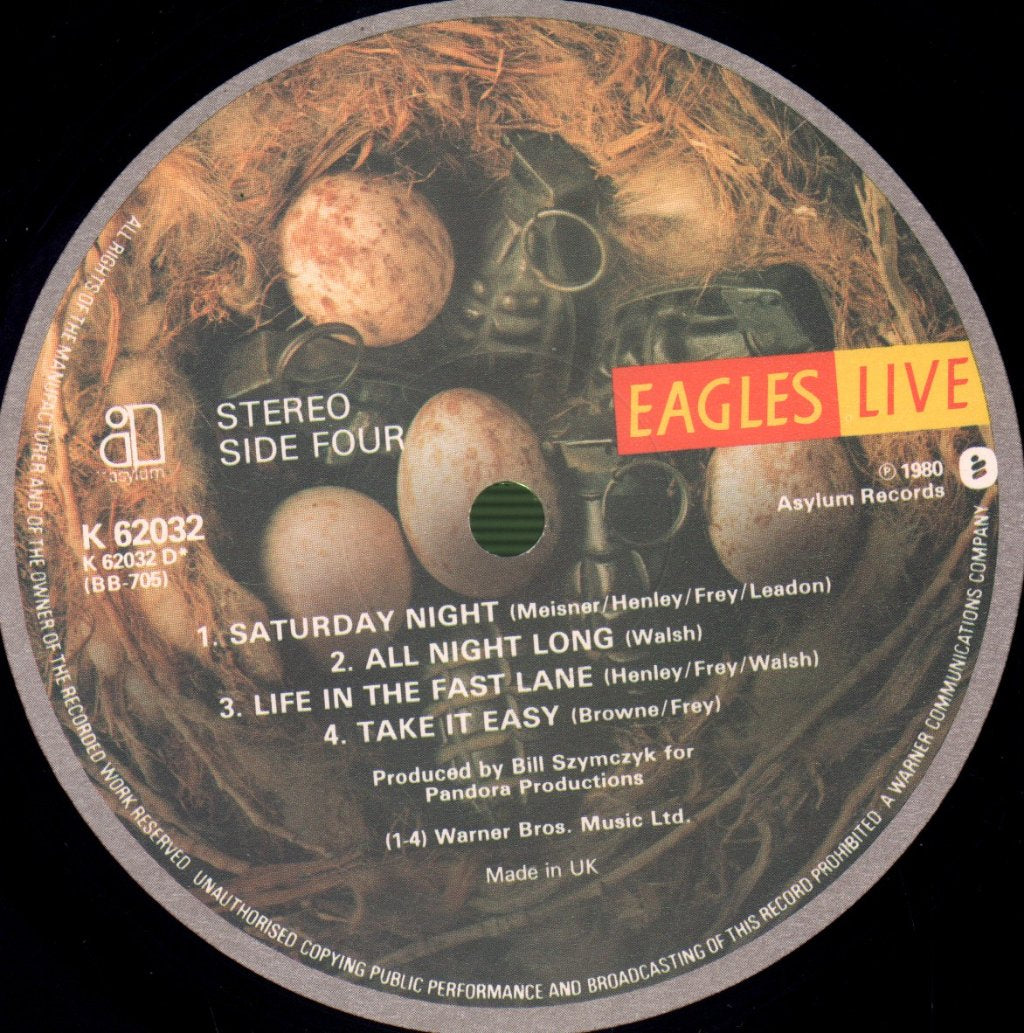 Eagles - Live - Double Lp