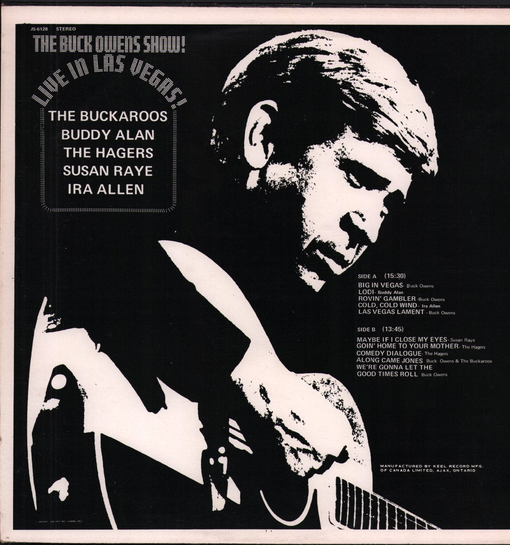 Buck Owens - Buck Owens Show Live In Las Vegas! - Lp