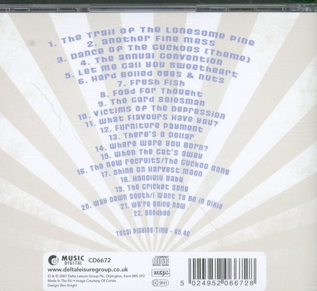 Laurel & Hardy - Another Fine Mess - Cd