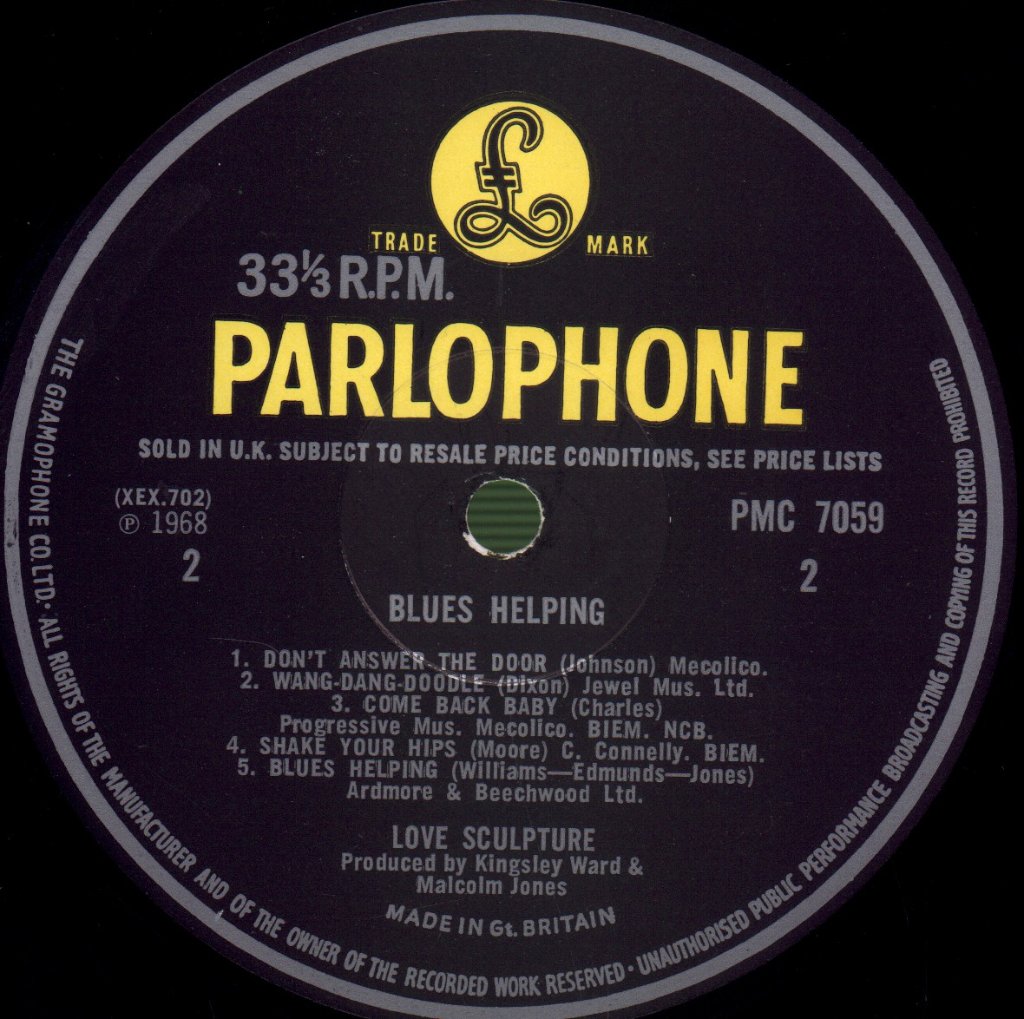 Love Sculpture - Blues Helping - Lp