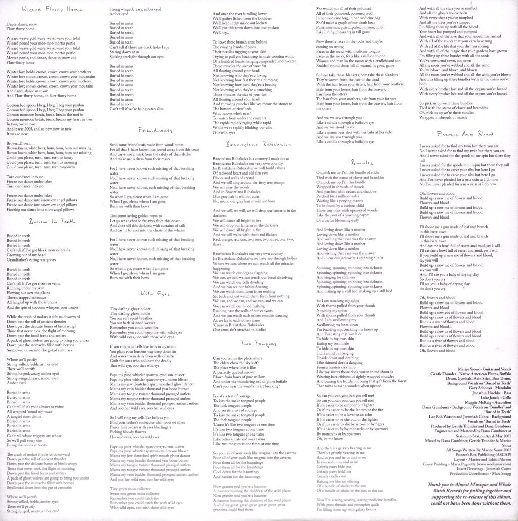 Mariee Sioux - Faces In The Rocks - Double Lp