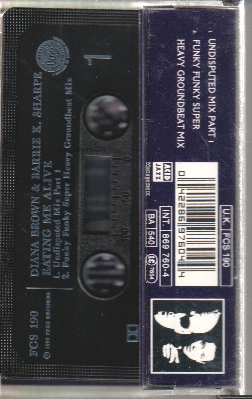 Diana Brown And Barrie K Sharpe - Eating Me Alive - Cassette