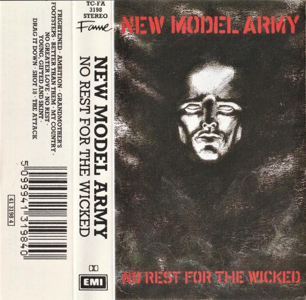 New Model Army - No Rest For The Wicked - Cassette