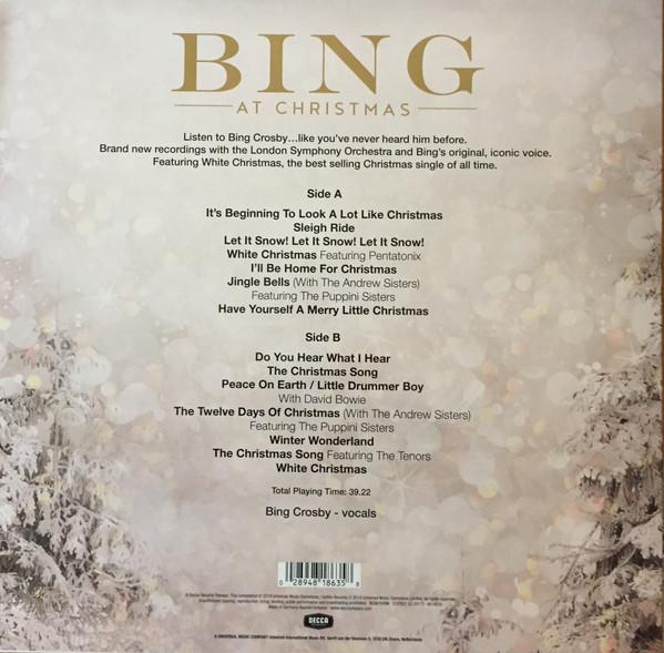 Bing Crosby - Bing At Christmas - Lp
