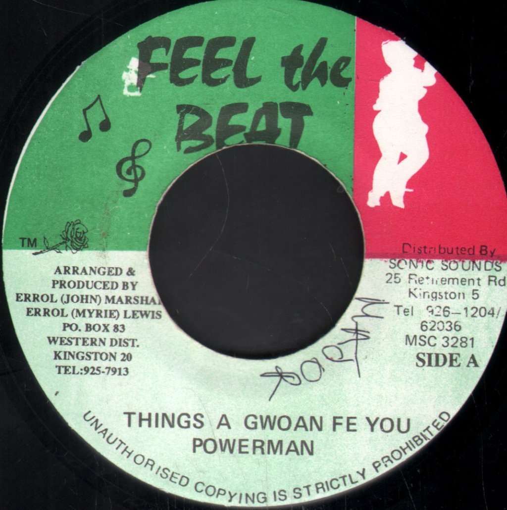 Powerman - Things A Gwoan Fe You - 7 Inch
