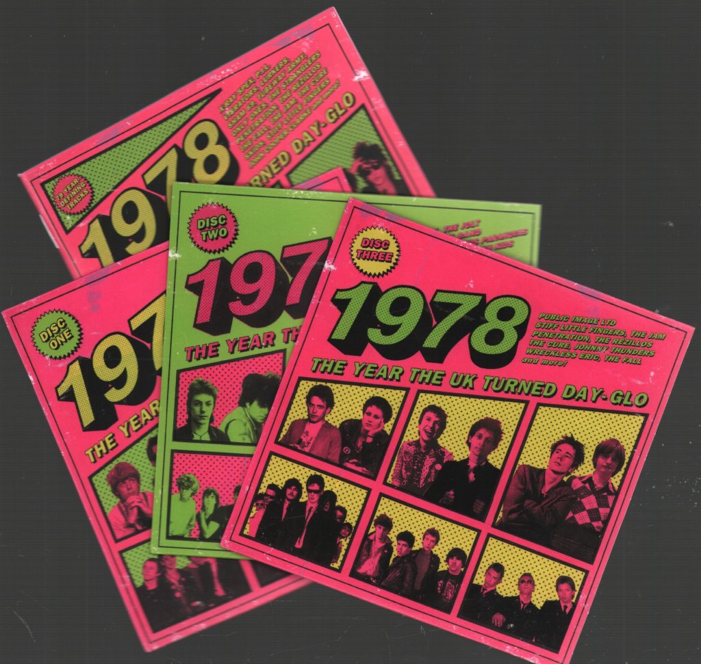 Various Artists - 1978: The Year The UK Turned Day-Glo - Cd Set