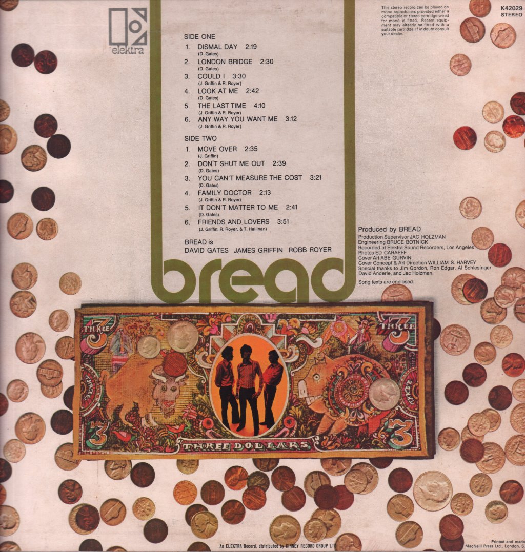 Bread - Bread - Lp