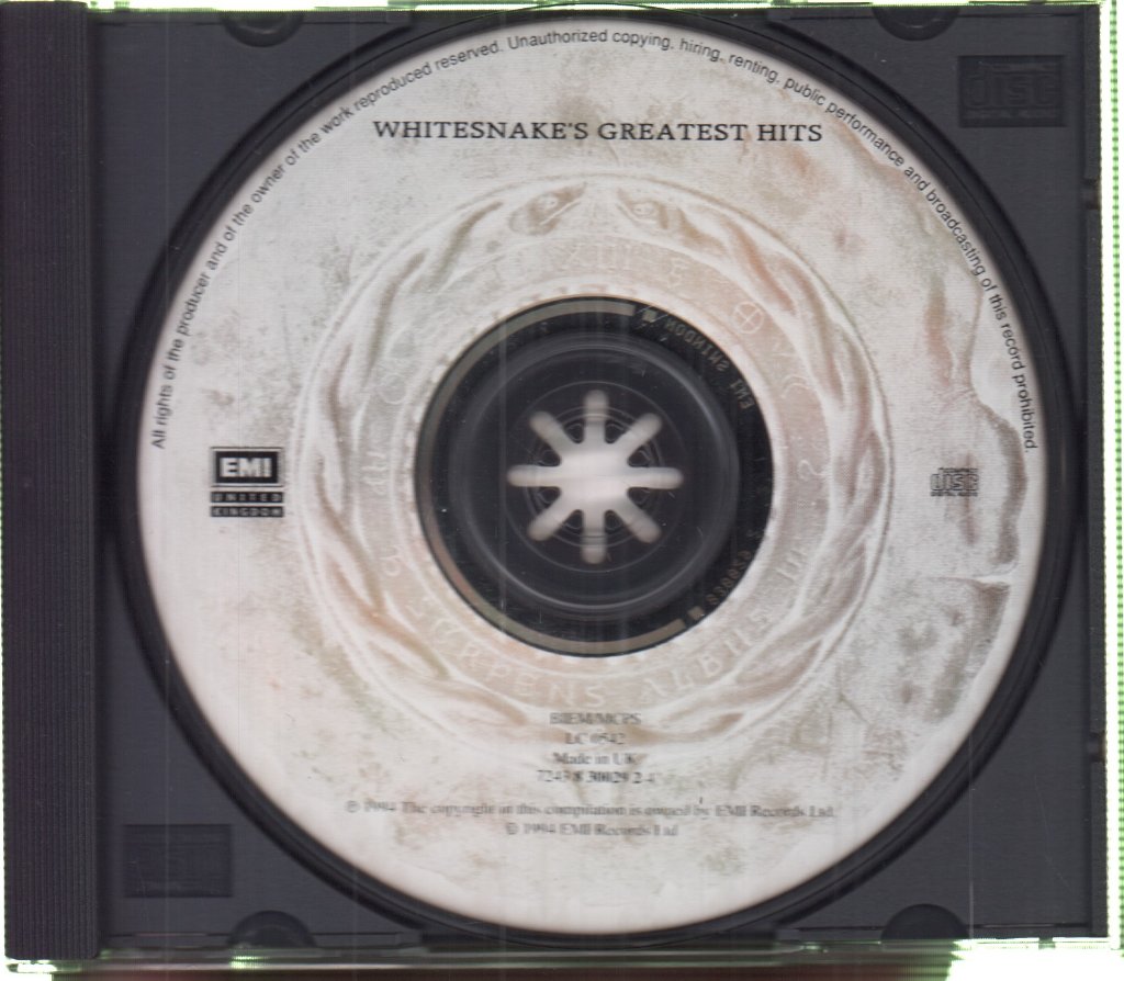 Whitesnake - Greatest Hits - Cd