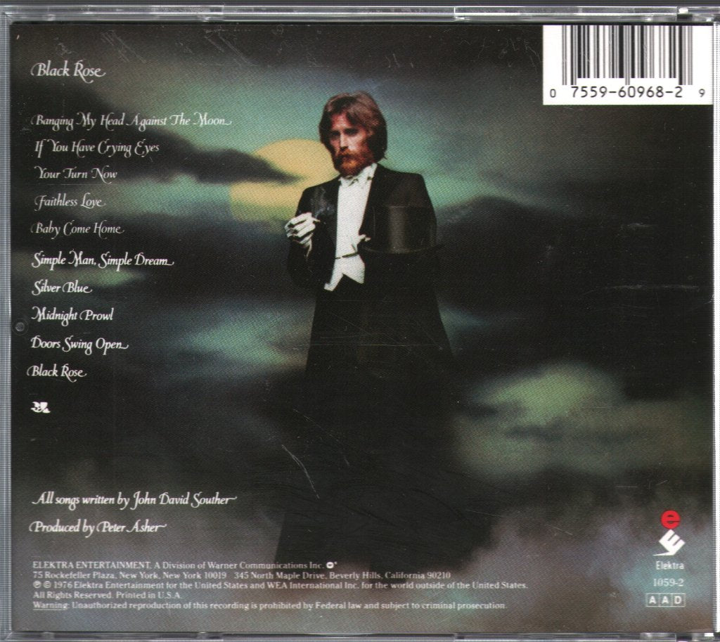 John David Souther - Black Rose - Cd