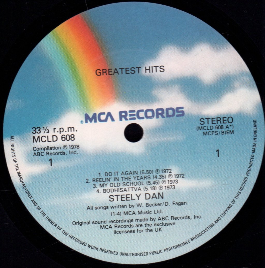 Steely Dan - Greatest Hits - Double Lp