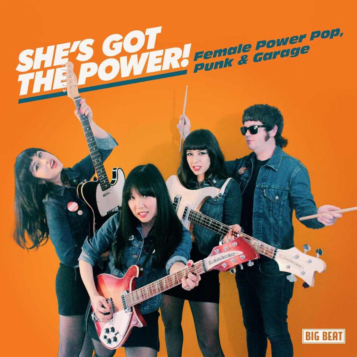 Various Artists - She's Got the Power ~ Female Power Pop, Punk & Garage - Cd