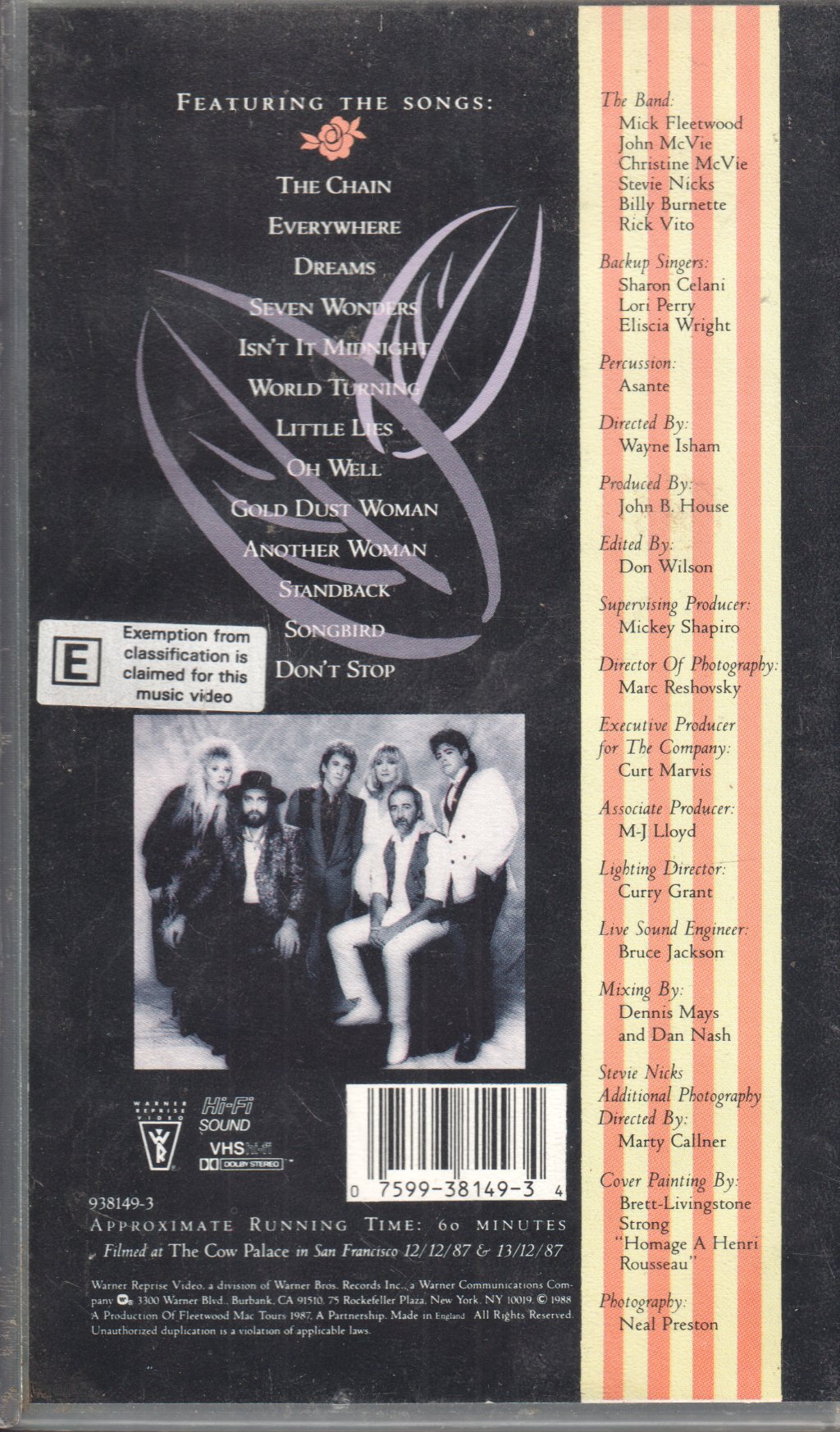 Fleetwood Mac - Tango In The Night - Video