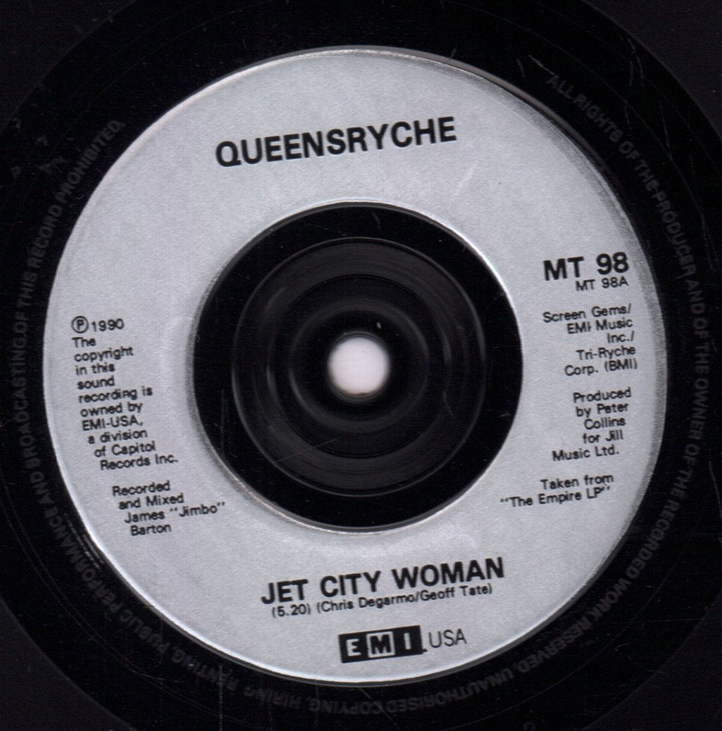 Queensryche - Jet City Woman - 7 Inch