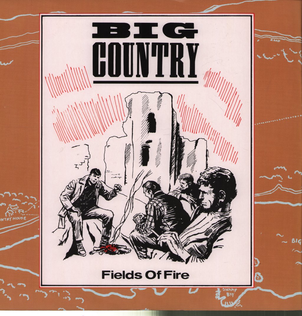 Big Country - Fields Of Fire - 12 Inch