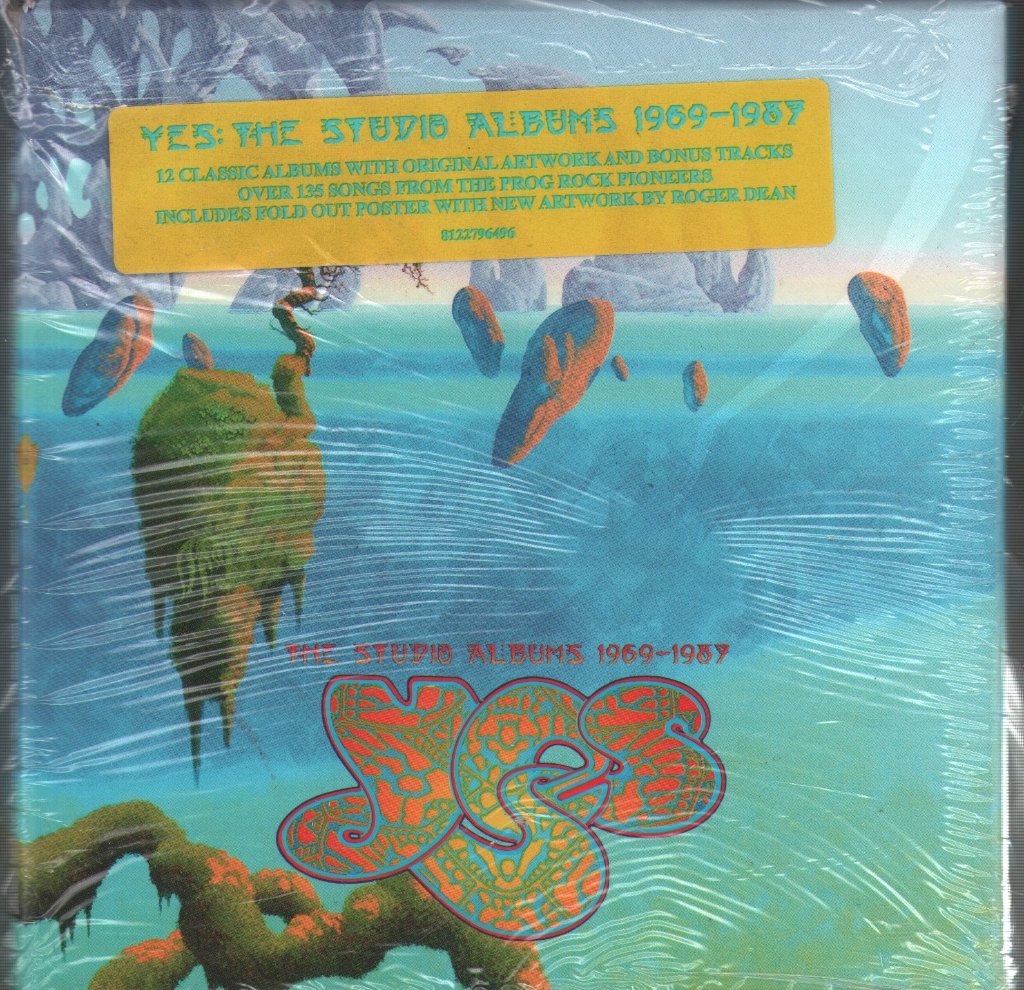 Yes - Studio Albums 1969-1987 - Cd Box Set