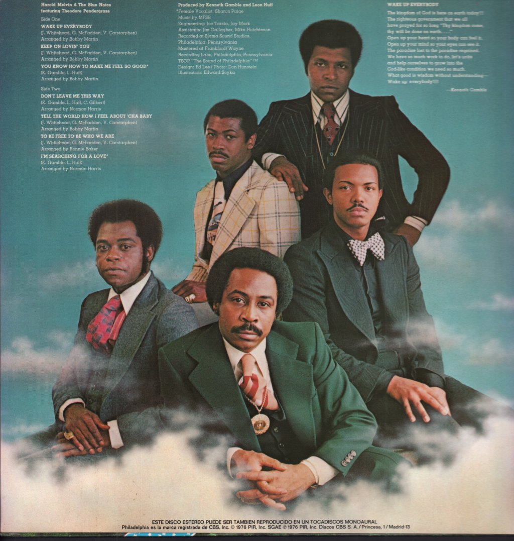 Harold Melvin And The Blue Notes - Wake Up Everybody - Lp