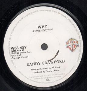 Randy Crawford - Why - 7 Inch