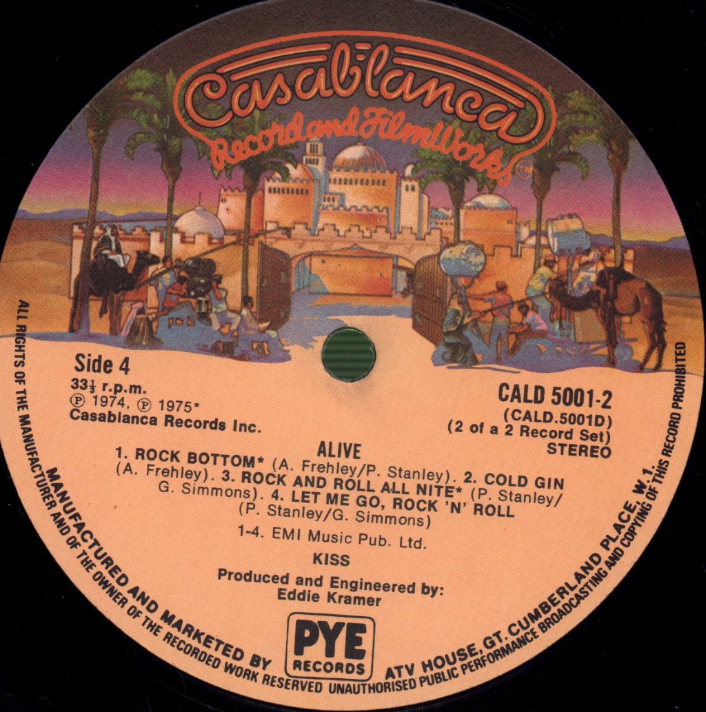 Kiss - Alive - Double Lp