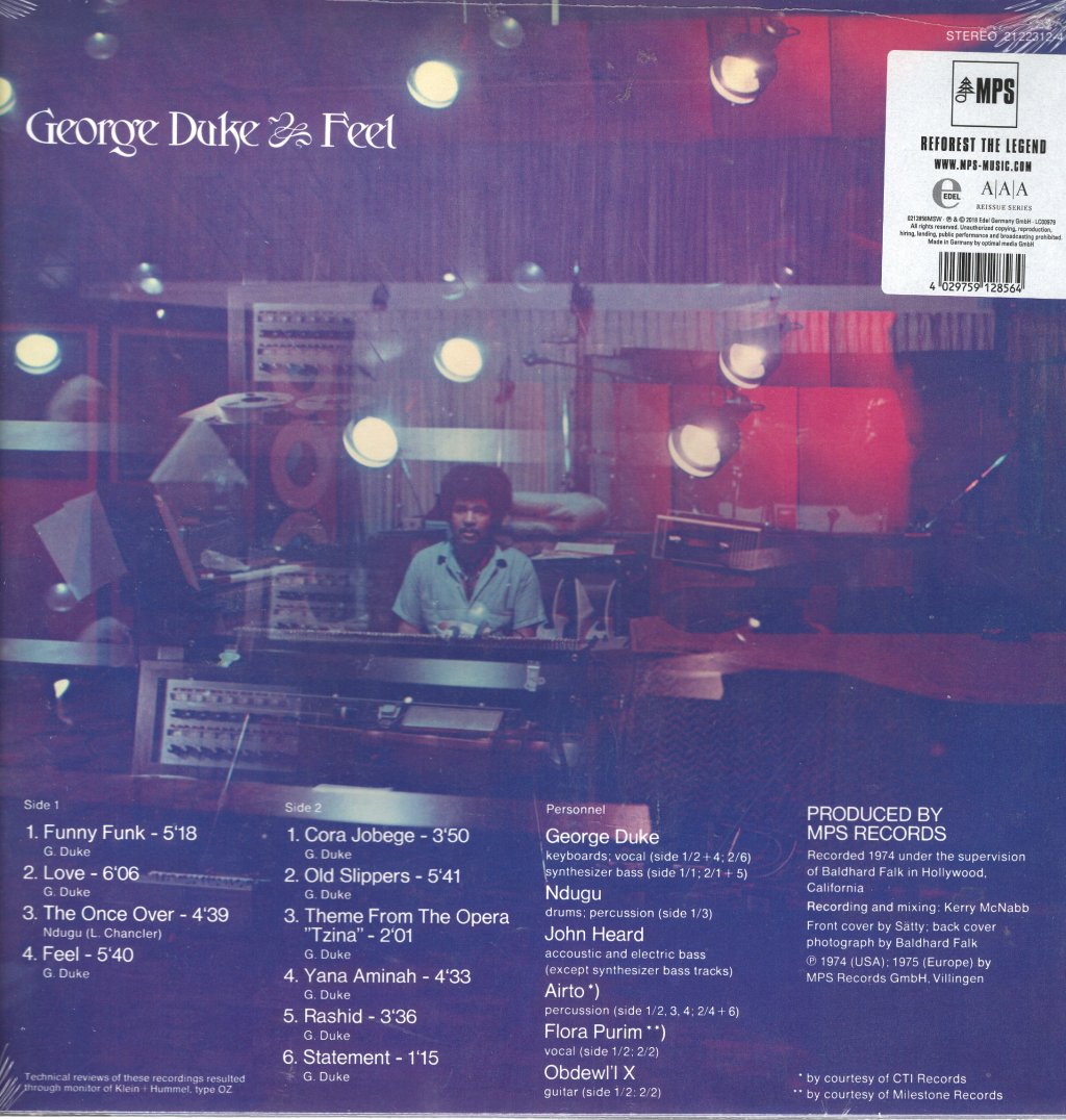 George Duke - Feel - Lp