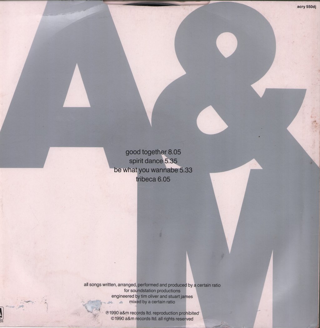 A Certain Ratio - Four For The Floor - 12 Inch