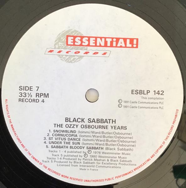 Black Sabbath - Ozzy Osbourne Years - Lp Set
