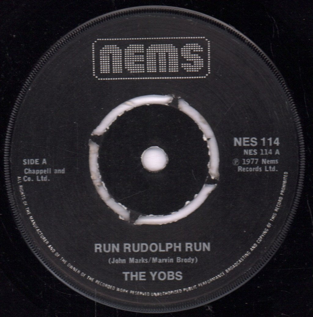 Yobs - Run Rudolph Run - 7 Inch