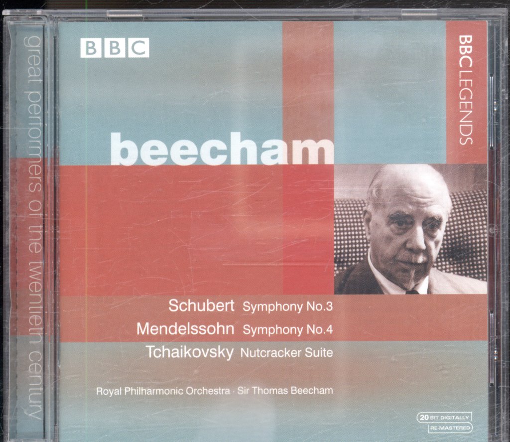 Sir Thomas Beecham - Schubert - Symphony no 3 - Cd