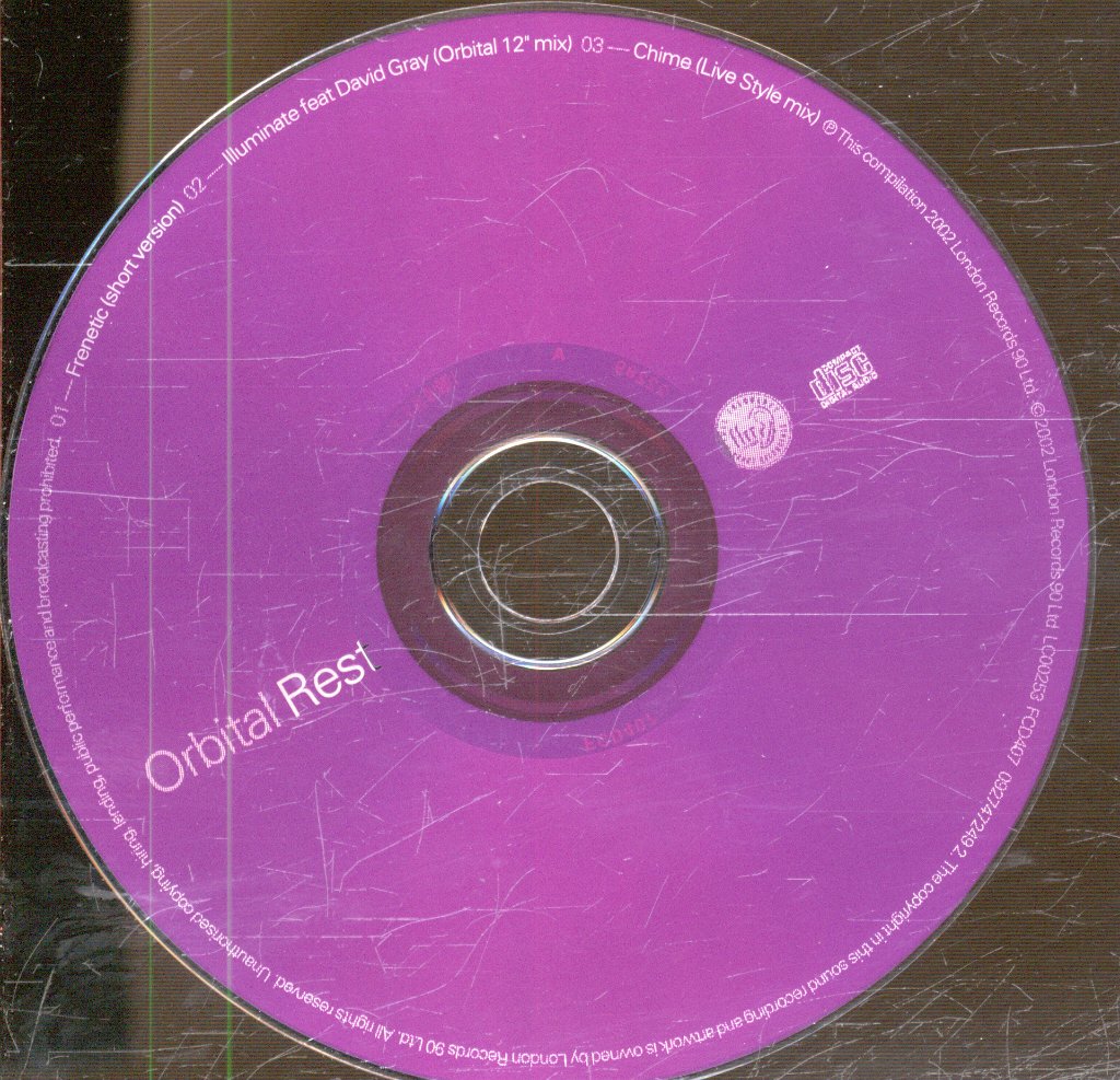 Orbital - Rest - Cd