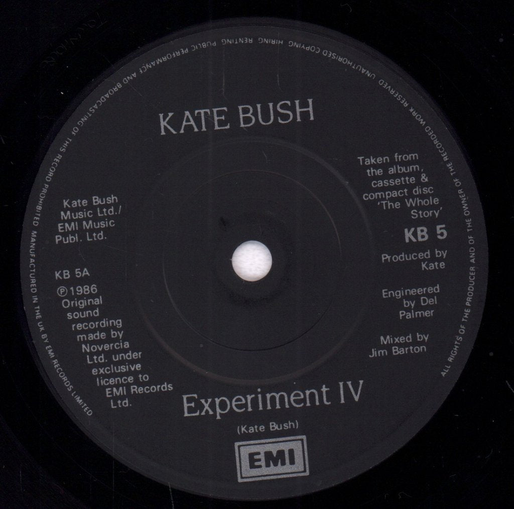 Kate Bush - Experiment Iv - 7 Inch