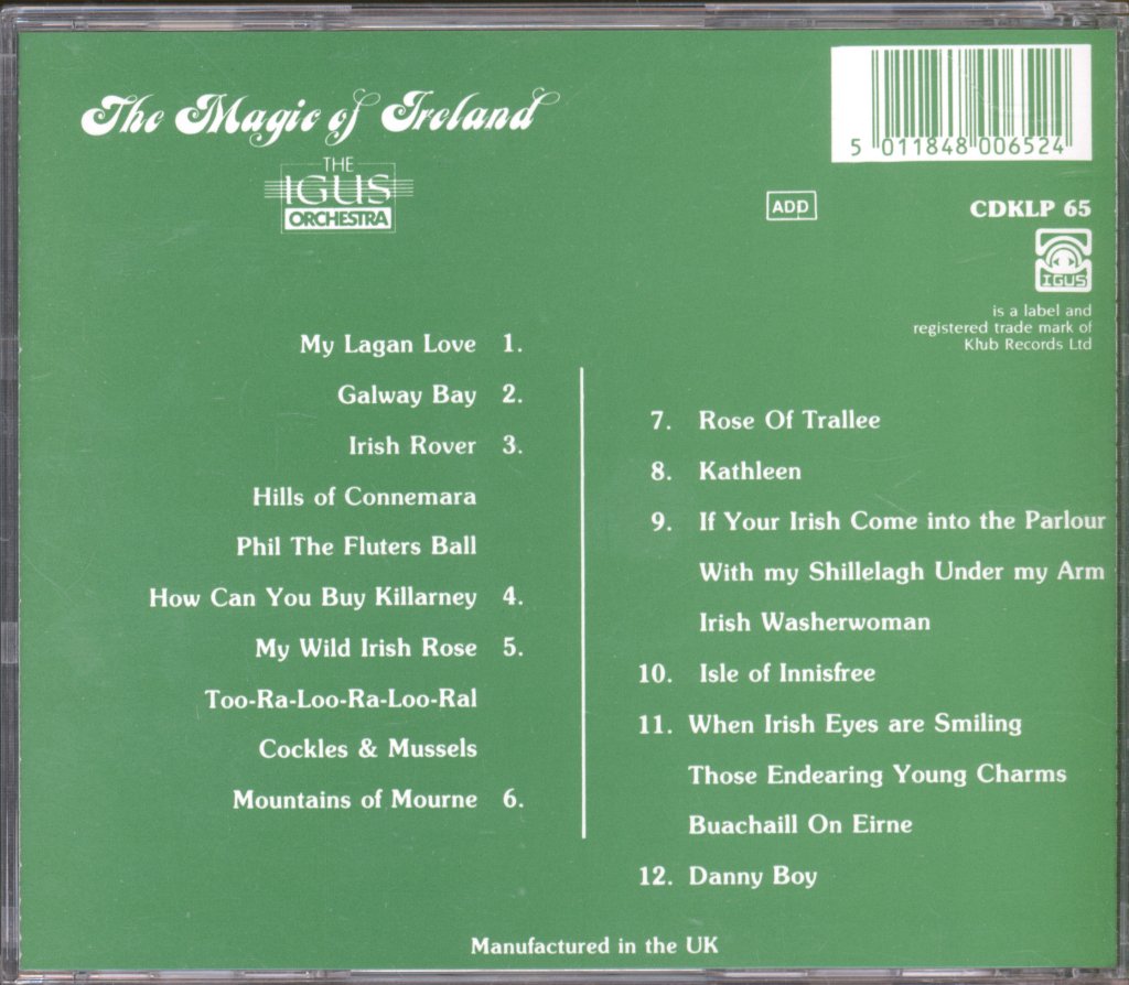 Igus Orchestra - Magic Of Ireland - Cd