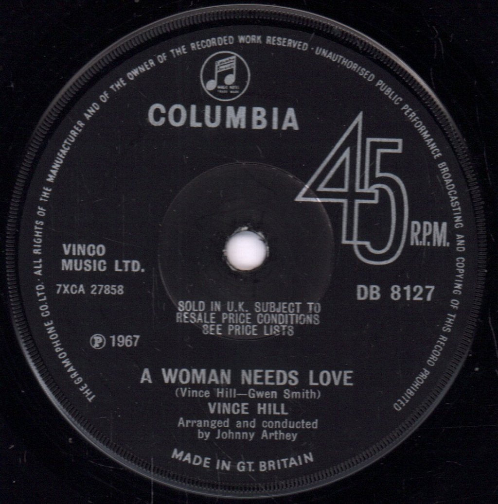 Vince Hill - Edelweiss - 7 Inch