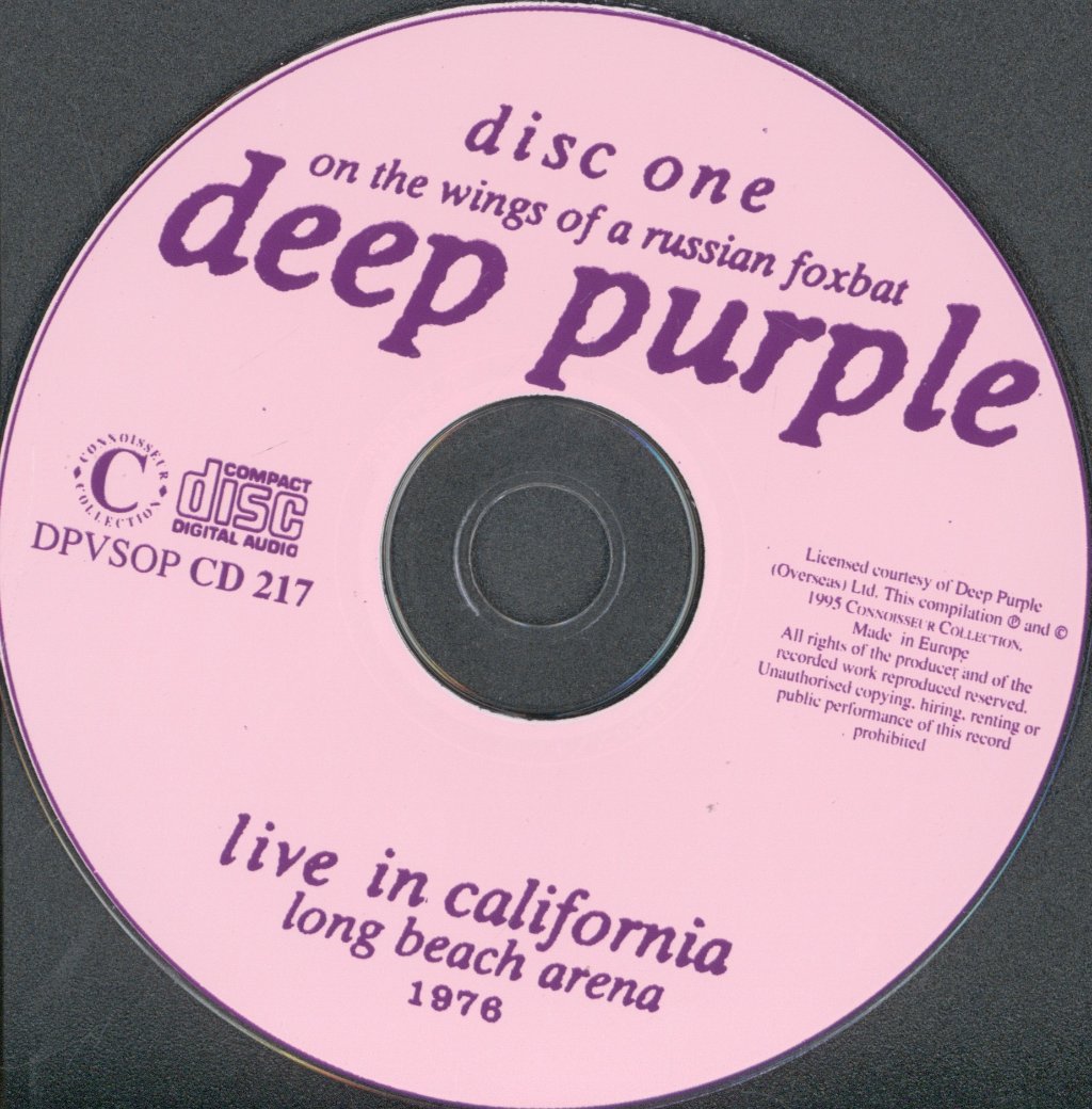 Deep Purple - On The Wings Of A Russian Foxbat • Live In California Long Beach Arena 1976 - Cd Set