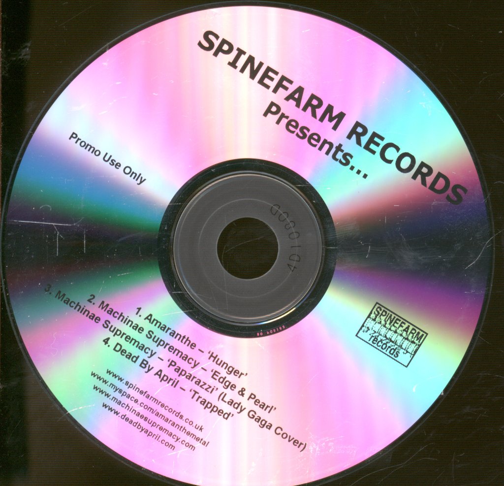Various Artists - Spinefarm Records Presents - Cdr
