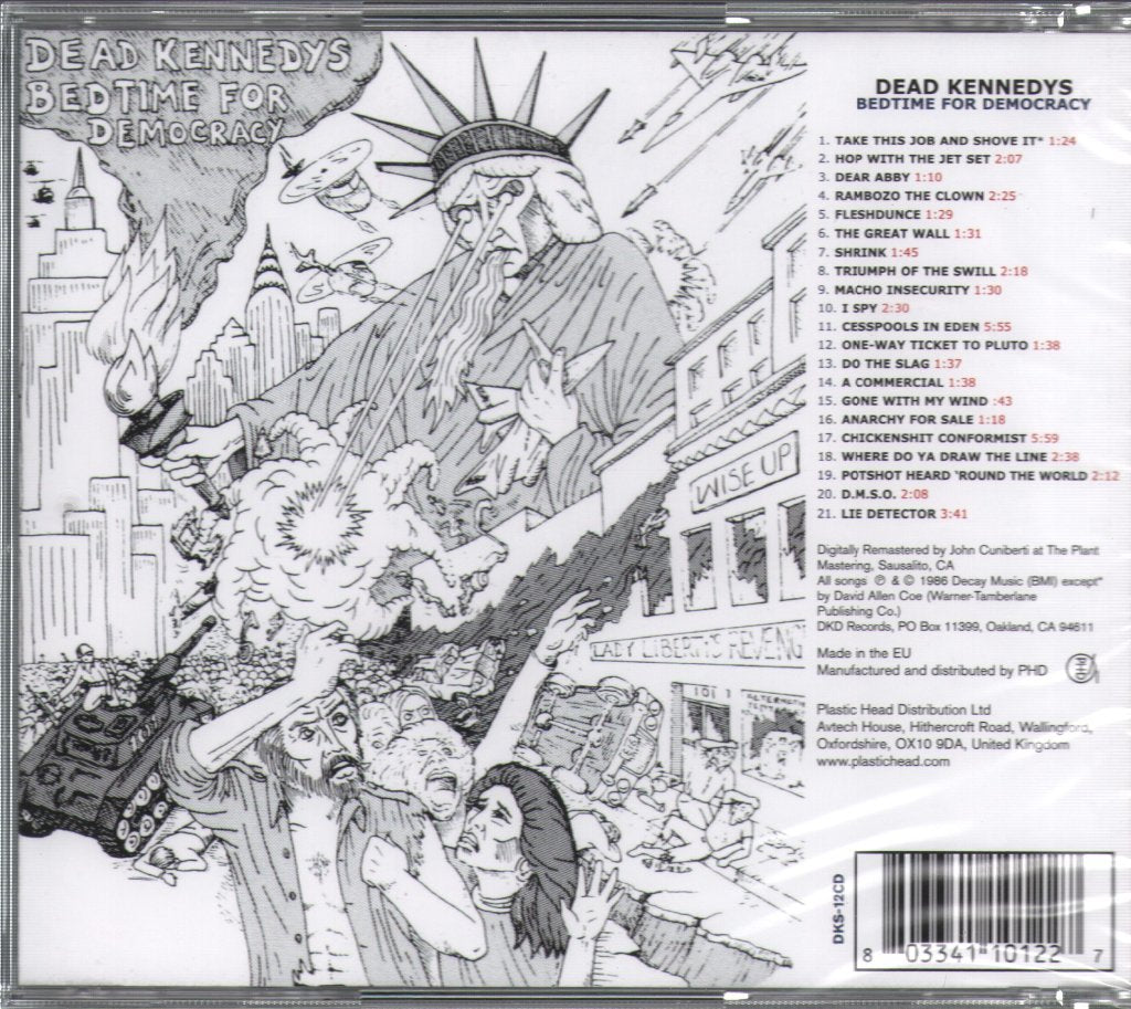 Dead Kennedys - Bedtime For Democracy - Cd