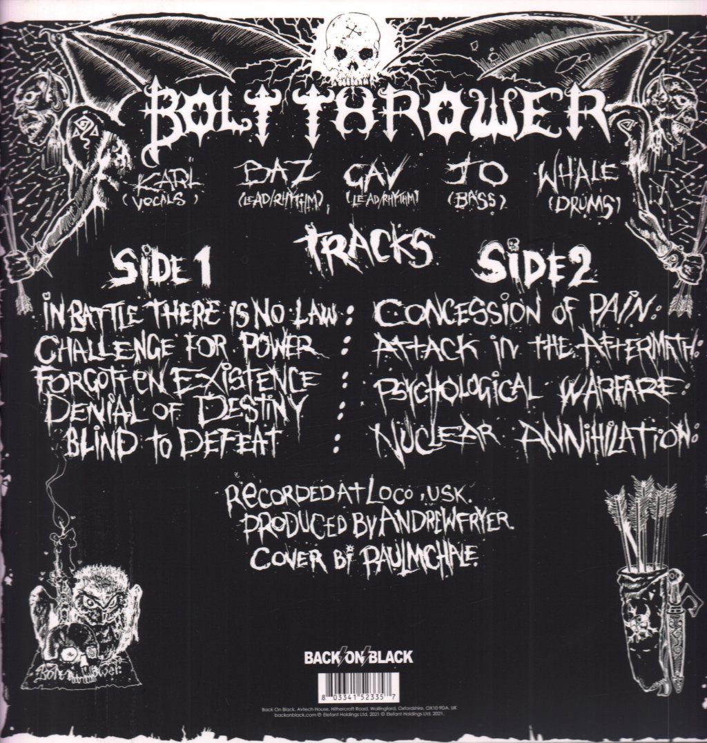 Bolt Thrower - In Battle There Is No Law! - Lp