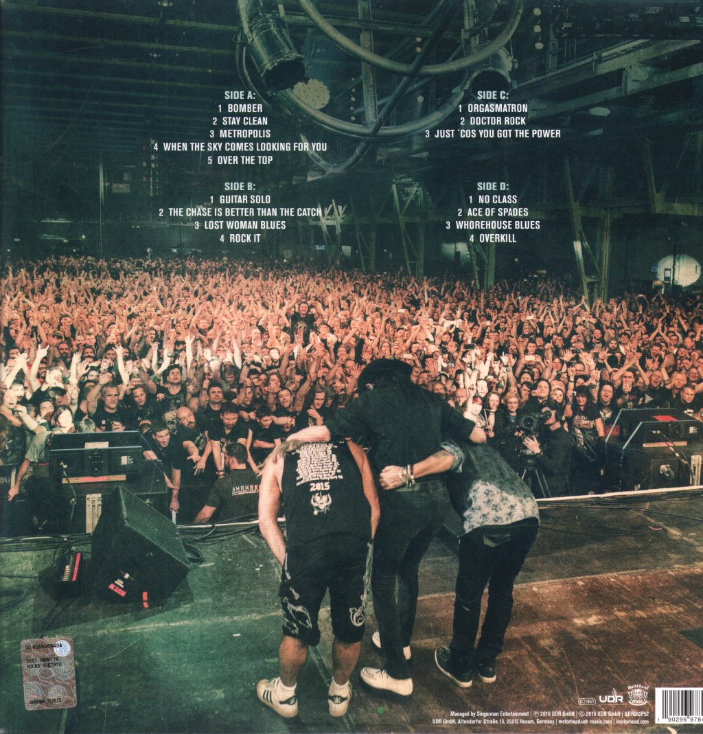 Motorhead - Clean Your Clock - Double Lp